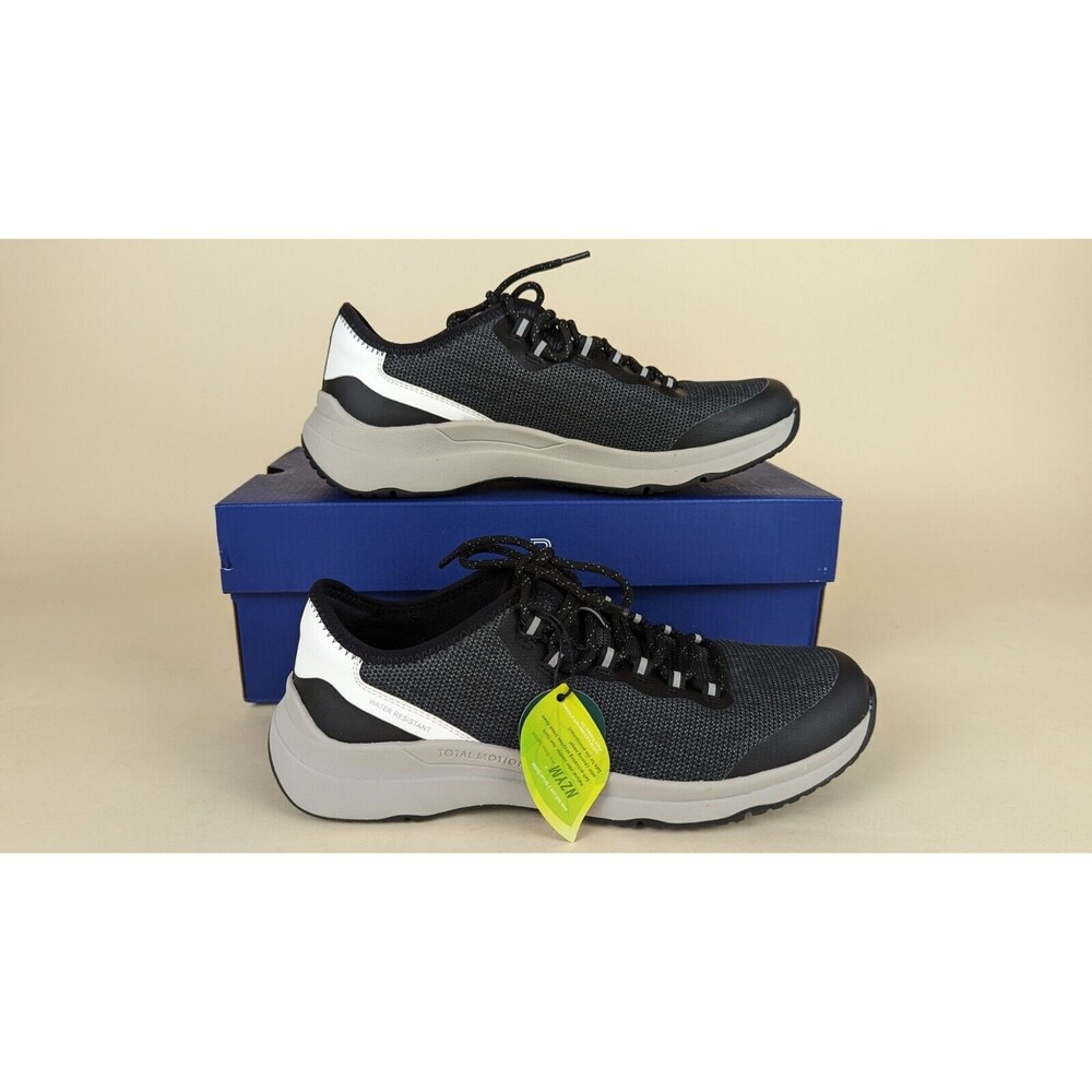 Rockport Total Motion Trail Sport Sneakers Womens 10 M Black Lace Up Shoes NWB